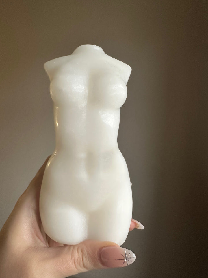 White Jade Goddess Body  - Large